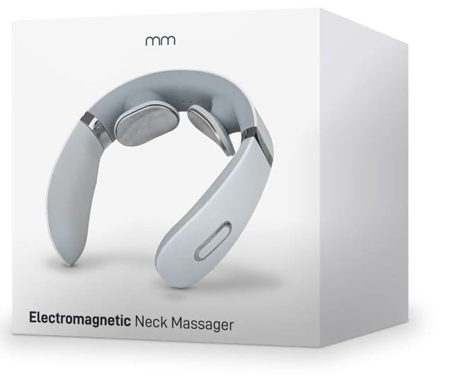 massage device with heating neck massage