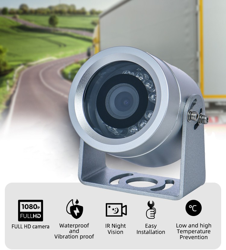 Full HD round camera for vans, vans