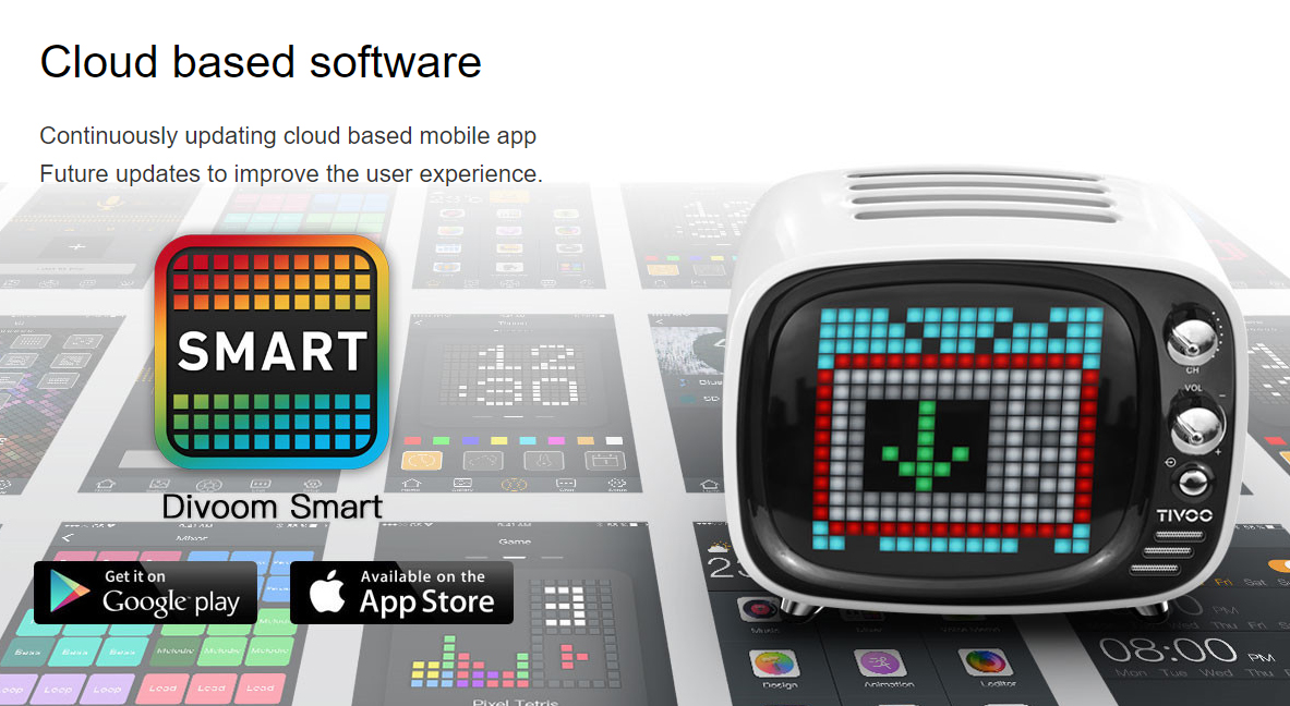tivoo speaker mobile application cloud software