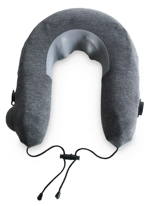 Inflatable neck massager + travel pillow 2in1