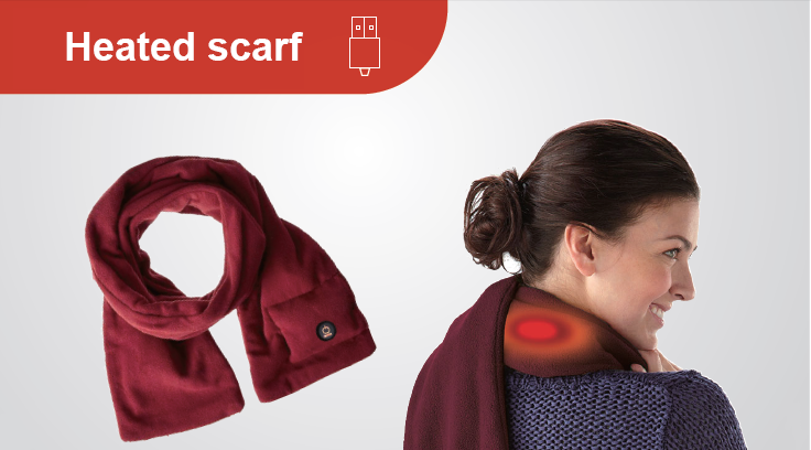 heated scarf