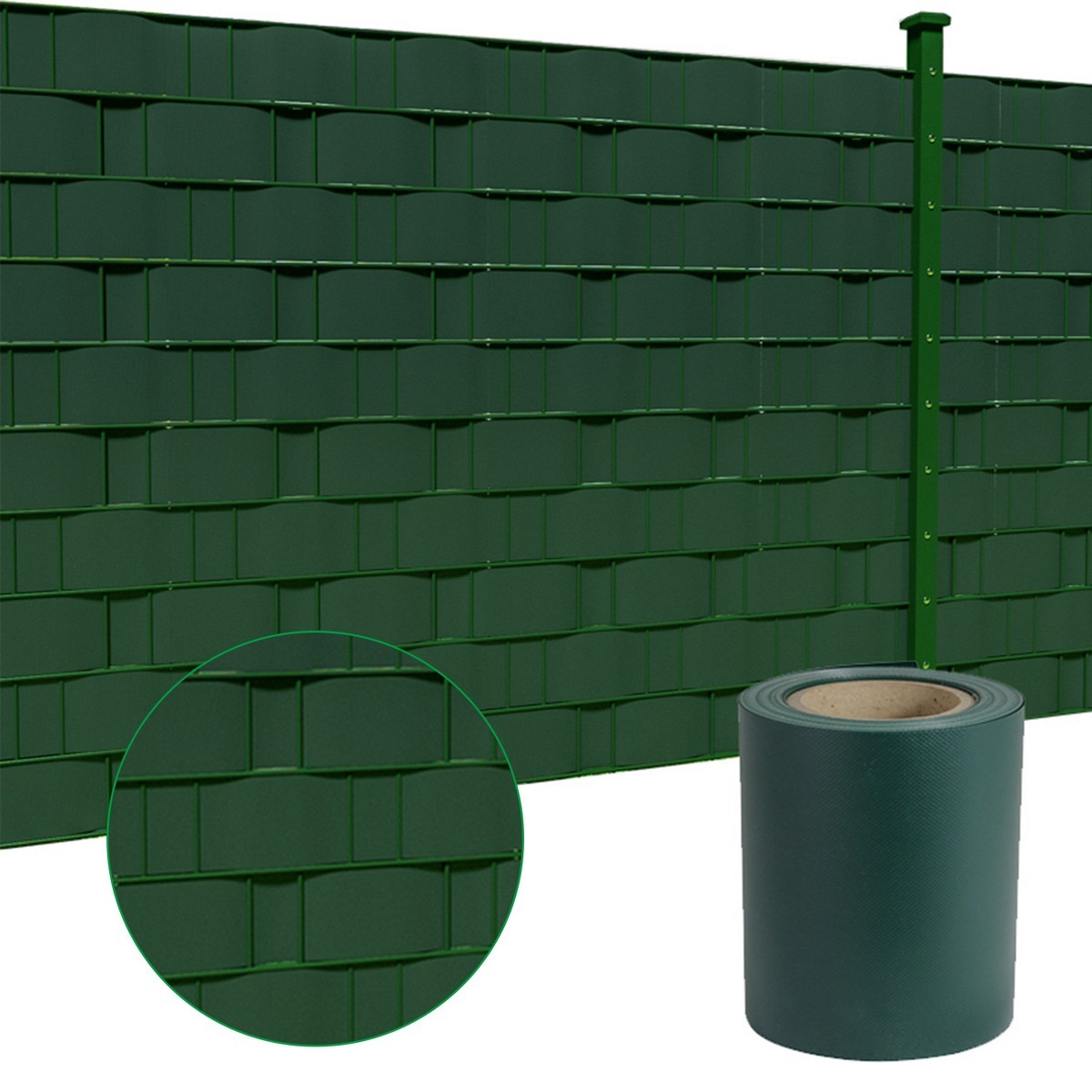 fence privacy pvc flexible tape for the mesh panels