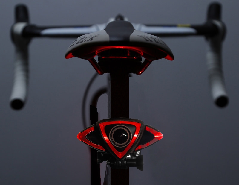 zadná kamera na bicykel wifi + LED výstražné svetlá