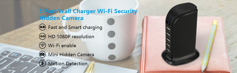 wifi camera in usb power adapter