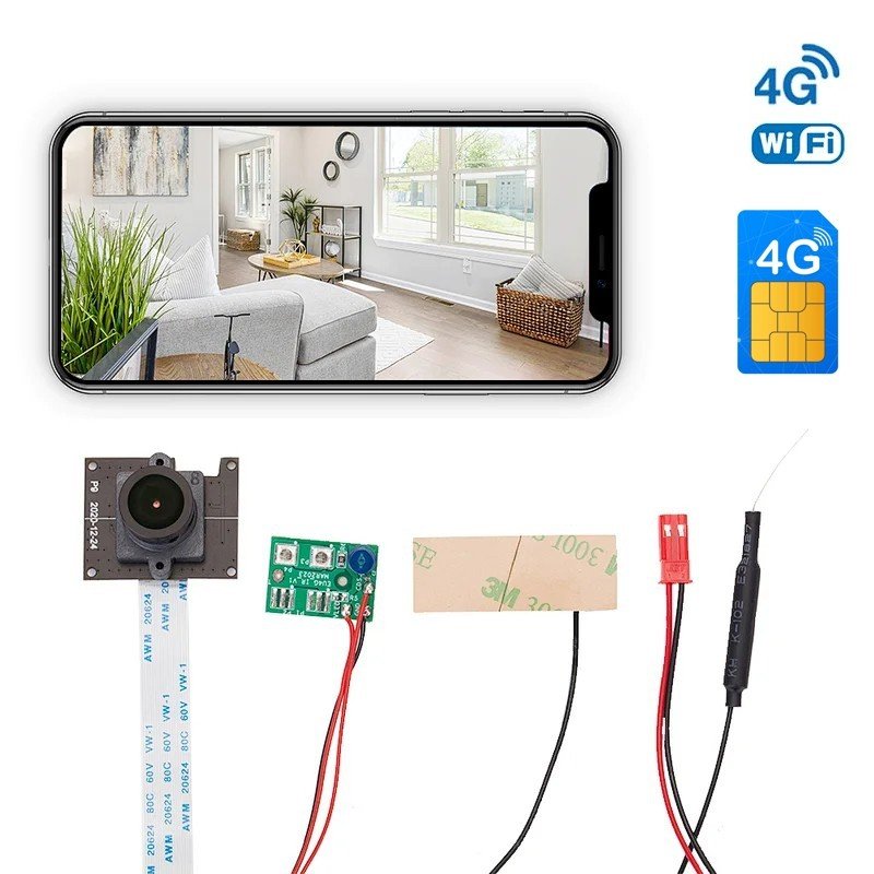 4g 3g spy camera pinhole espionage for sim card