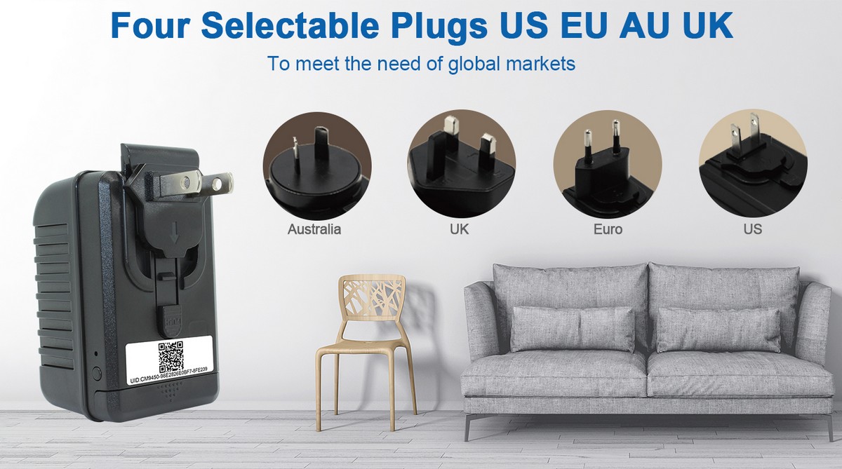 USB adapter EU AU UK