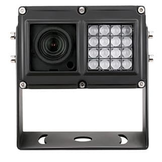 Crane zoom camera with ir night led for crane construction machinery