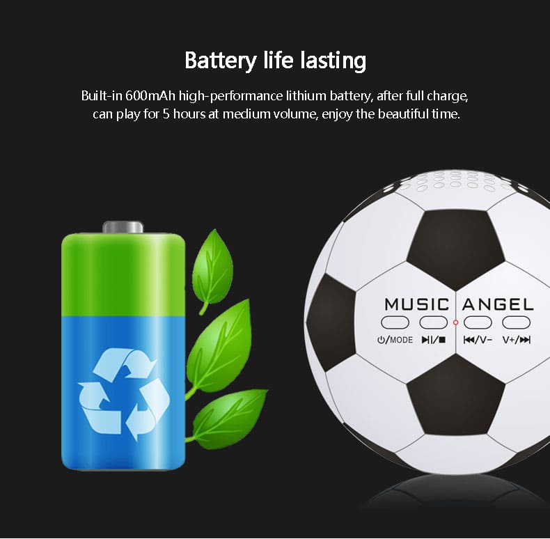 speaker soccer ball bluetooth for smartphone