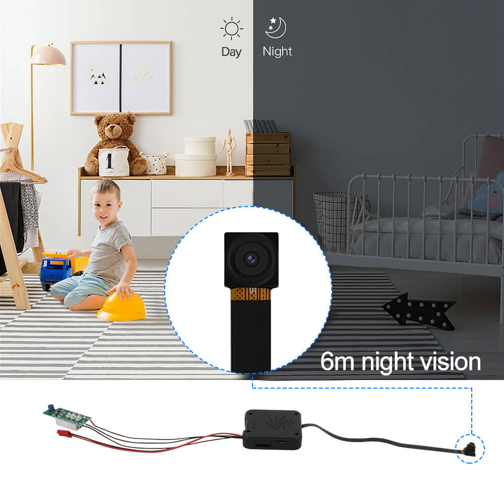 hd pinhole camera p2p wifi night vision