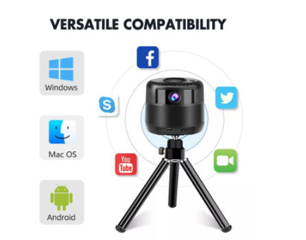 tripod mobile phone automatic 2mp camera