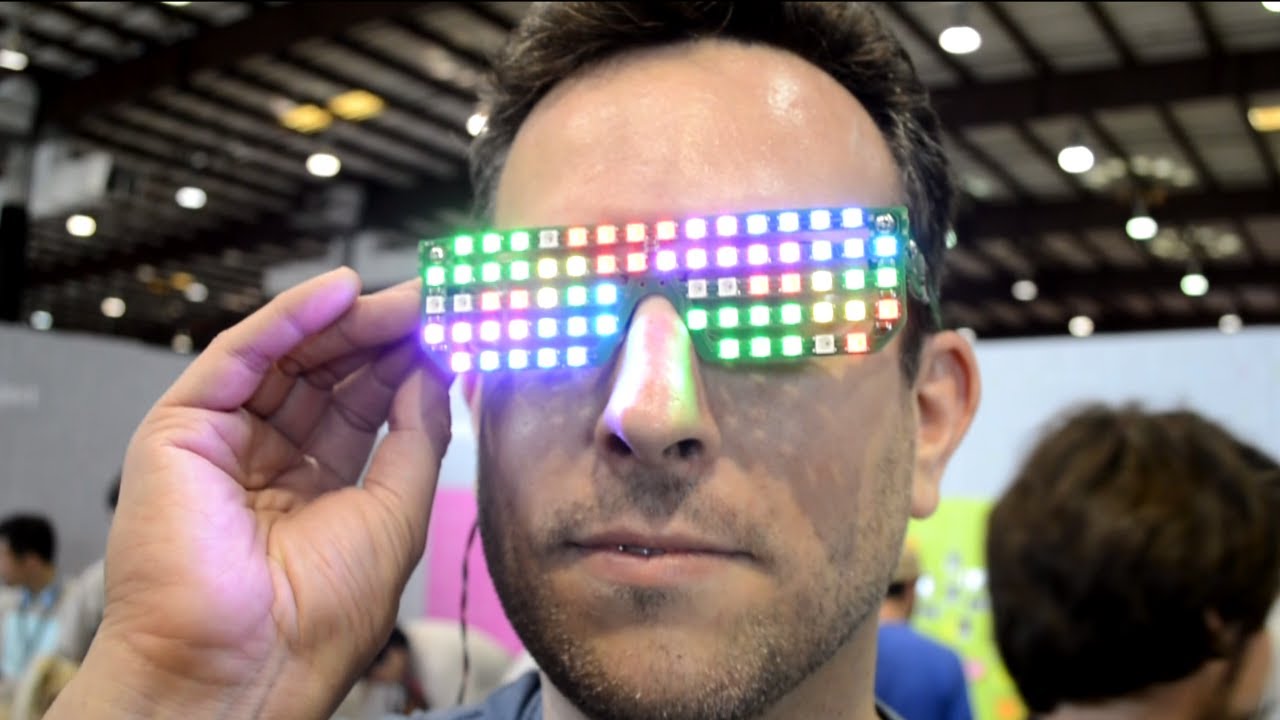 RGB LED glasses