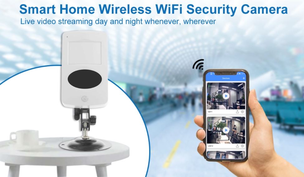 wifi hidden camera in motion detector