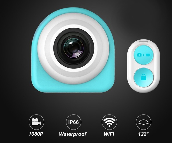 Sports mini spy camera with WiFi