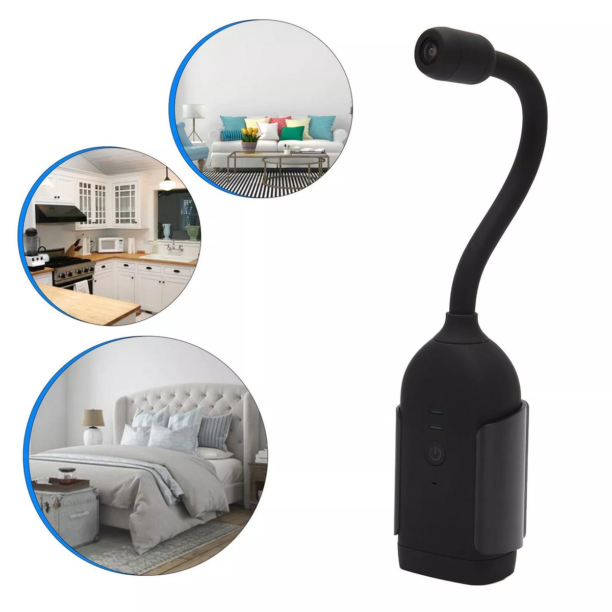 gooseneck security camera spy hidden camera