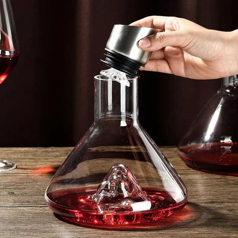 wine decanter carafe luxury at the top