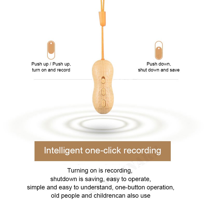 peanut micro voice recorder audio spy