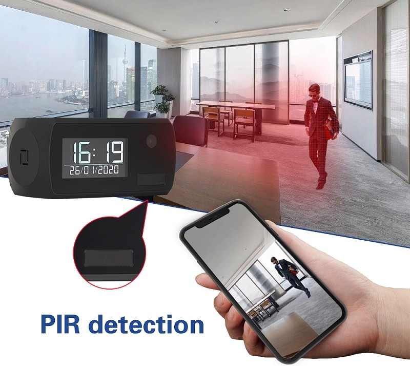 alarm clock camera