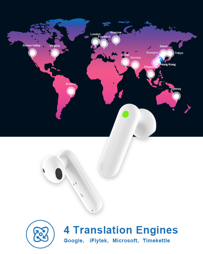 audio translator earbuds m2