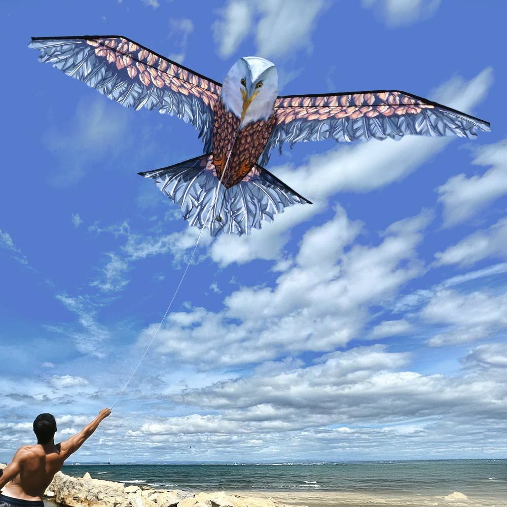 3D flying kite eagle for children flying eagle