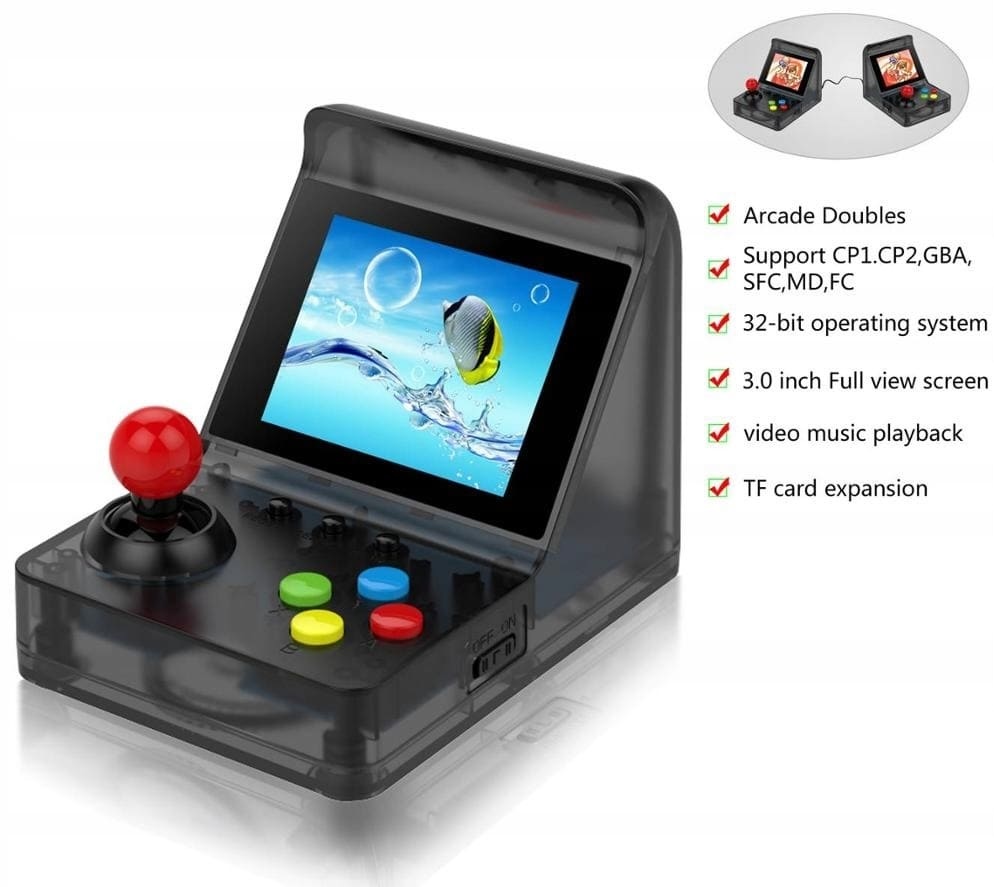 mini retro game console handheld video game portable for children