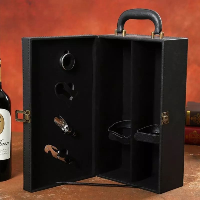 wine accessories gift box baskets set