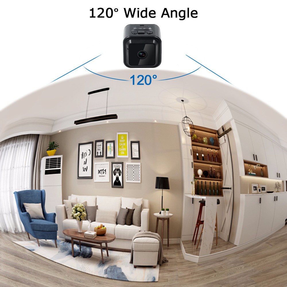 micro spy camera angle of view 120