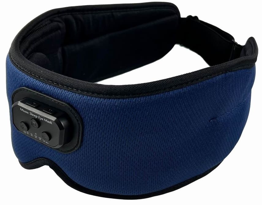 sleep mask with bluetooth wireless mask against noise